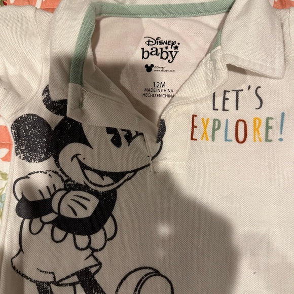 Loy of 2 infant boys Mickey Mouse outfits 12 months - Picture 3 of 9